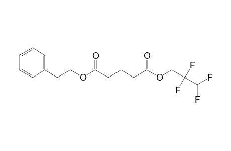 Glutaric acid, 2,2,3,3-tetrafluoropropyl phenethyl ester