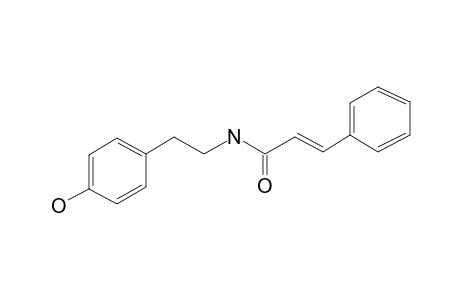 Cinnamamide, N-(p-hydroxyphenethyl)-