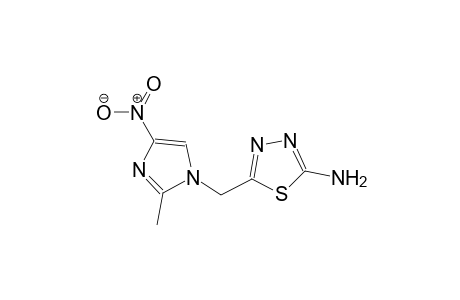 1,3,4-thiadiazol-2-amine, 5-[(2-methyl-4-nitro-1H-imidazol-1-yl)methyl]-