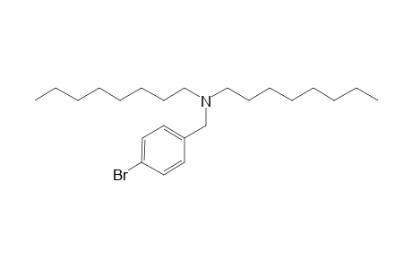 4-Bromobenzylamine, N,N-dioctyl-