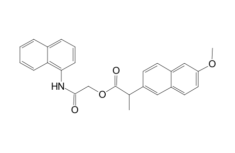 2-(1-Naphthylamino)-2-oxoethyl 2-(6-methoxy-2-naphthyl)propanoate