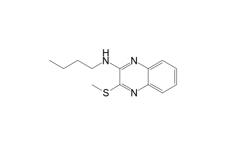 2-Butylamino-3-methylthio-quinoxaline