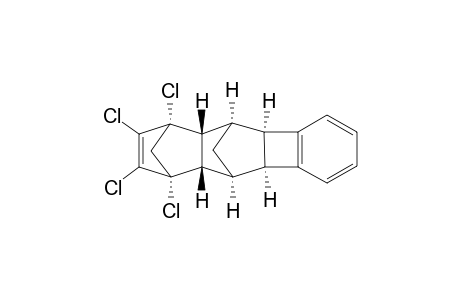 5,10:6,9-Dimethanobenzo[b]biphenylene, 6,7,8,9-tetrachloro-4b,5,5a,6,9,9a,10,10a-octahydro-, (4b.alpha.,5.alpha.,5a.beta.,6.alpha.,9.alpha.,9a.beta.,10.alpha.,10a.alpha.)-