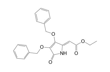 3,4-Dibenzyloxy-5-[Z-(ethoxycarbonylmethylene)]-pyrrol-2-one