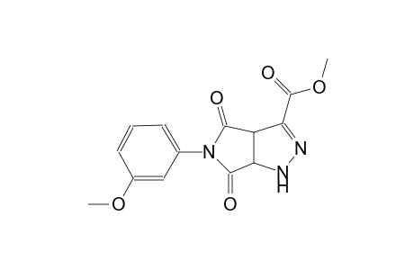 pyrrolo[3,4-c]pyrazole-3-carboxylic acid, 1,3a,4,5,6,6a-hexahydro-5-(3-methoxyphenyl)-4,6-dioxo-, methyl ester