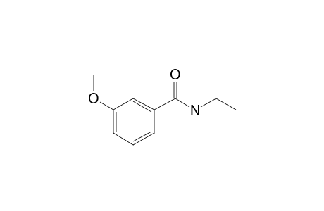 Benzamide, 3-methoxy-N-ethyl-