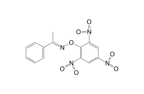 acetophenone, O-(2,4,6-trinitrophenyl)oxime