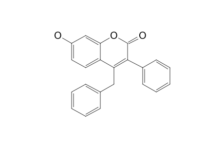 4-Benzyl-7-hydroxy-3-phenylcoumarin