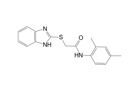 2-(1H-Benzimidazol-2-ylsulfanyl)-N-(2,4-dimethylphenyl)acetamide