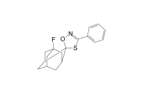 (E)-5-FLUORO-3'-PHENYL-ADAMANTANE-2-SPIRO-(1',4',2'-OXATHIAZOLINE)