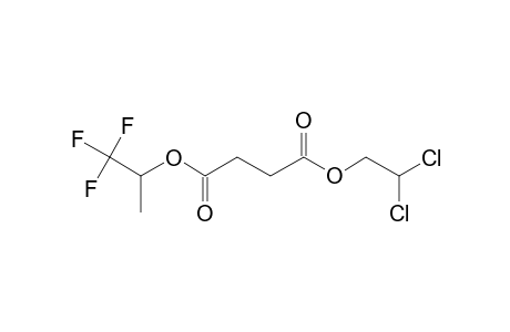 Succinic acid, 2,2-dichloroethyl 1,1,1-trifluoroprop-2-yl ester