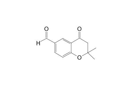 3,4-DIHYDRO-2,2-DIMETHYL-2H-1-BENZOPYRAN-4-ONE-6-CARBOXALDEHYDE