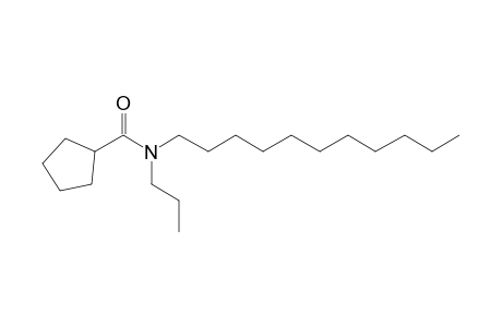 Cyclopentanecarboxamide, N-propyl-N-undecyl-