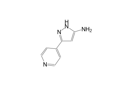 1H-pyrazol-5-amine, 3-(4-pyridinyl)-