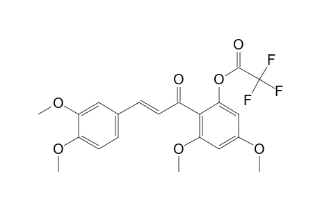 2'-Hydroxy-3,4,4',6'-tetramethoxychalcone, trifluoroacetate