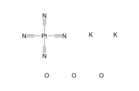 Potassium tetracyanoplatinate(II) hydrate