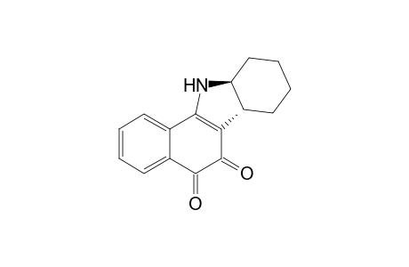 2,3,4,5-Tetrahydroindolo[2,3-a]-(1,2-dihydro)napthalene-1,2-dione