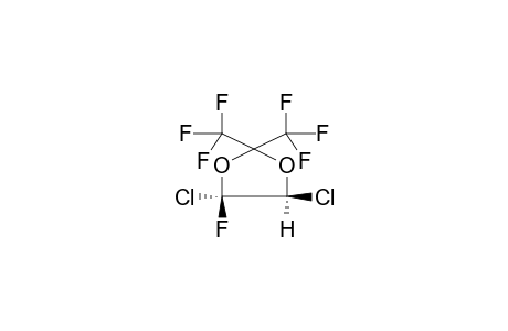 2,2-BIS(TRIFLUOROMETHYL)-4,5-TRANS-DICHLORO-4-FLUORO-1,3-DIOXOLANE