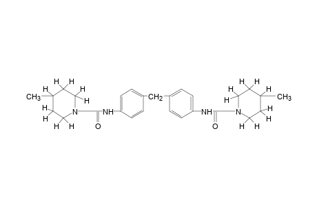 4',4'''-methylenebis[4-methyl-1-piperidinecarboxanilide]