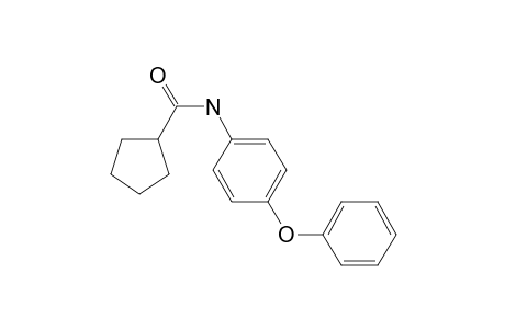 Cyclopentanecarboxamide, N-(4-phenoxyphenyl)-