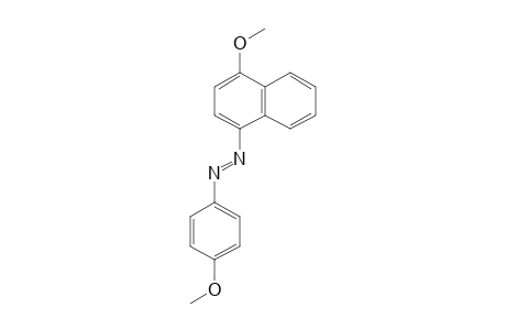 1-METHOXY-4-[(p-METHOXYPHENYL)AZO]NAPHTHALENE
