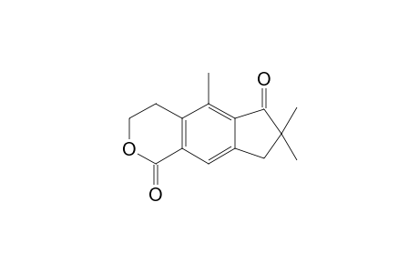 5,7,7-trimethyl-4,8-dihydro-3H-cyclopenta[g]isochromene-1,6-quinone