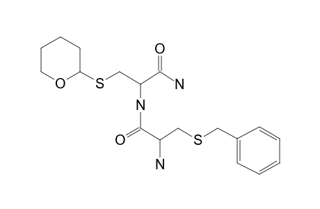 N-[S-Benzylcysteinyl]-S-[2-tetrahydropyranyl]cysteine amide