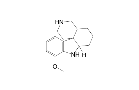 1,2,3,4,4a,5,6,7,7a,8-decahydro-9-methoxypyrido[3,4-d]carbazole