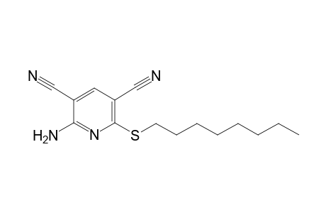 Pyridine-3,5-dicarbonitrile, 2-amino-6-octylthio-