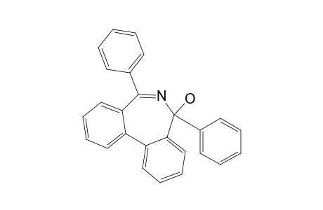 5H-Dibenz[c,e]azepin-5-ol, 5,7-diphenyl-, (.+-.)-