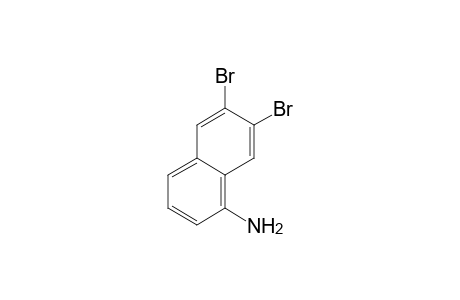 1-Naphthalenamine, 6,7-dibromo-