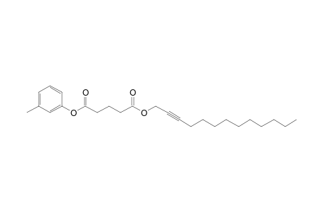 Glutaric acid, tridec-2-yn-1-yl 3-methylphenyl ester