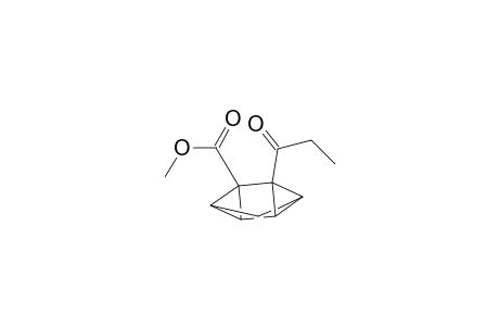 Tetracyclo[3.2.0.02,7.04,6]heptane-1-carboxylic acid, 5-(1-oxopropyl)-, methyl ester