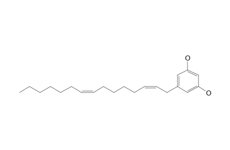 5-((2Z,8Z)-Pentadeca-2,8-dien-1-yl)benzene-1,3-diol