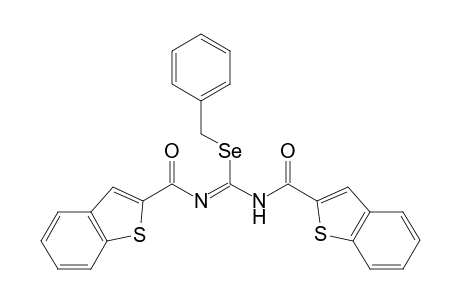 Benzyl N,N'-di(thienaphthen-2-ylcarbonyl)-imidoselenocarbamate