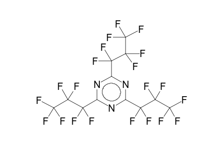 2,4,6-Tris(heptafluoropropyl)-1,3,5-triazine