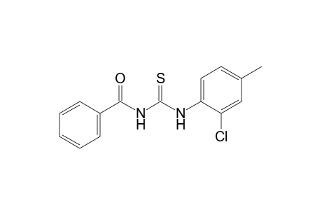 1-benzoyl-3-(2-chloro-p-tolyl)-2-thiourea