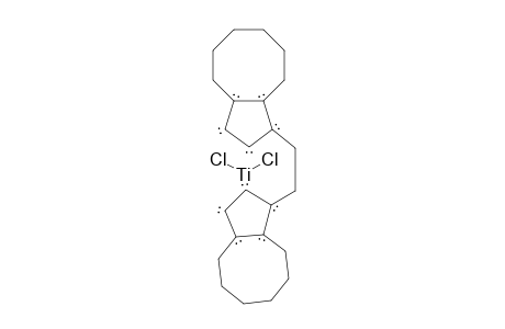 rac-Ethylenbis-(4,5,6,7,8,9-hexahydrocyclopenta[8]annulen-1-yl)titanium(IV)chloride