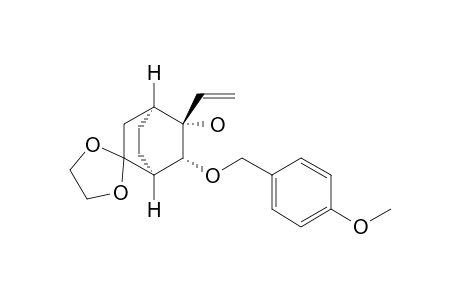 (1'S,2'S,3'R,4'S)-2'-ethenyl-3'-[(4-methoxyphenyl)methoxy]-2'-spiro[1,3-dioxolane-2,5'-bicyclo[2.2.2]octane]ol