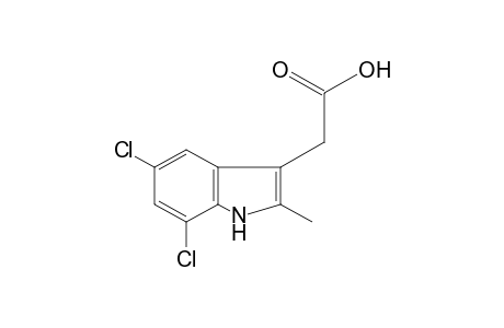 5,7-DICHLORO-2-METHYLINDOLE-3-ACETIC ACID