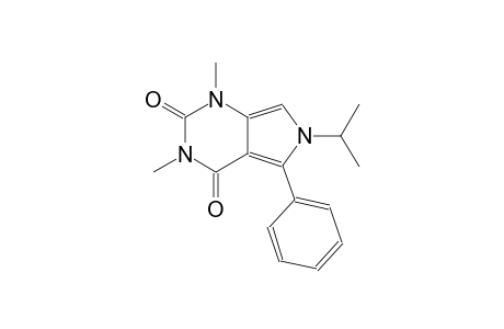 6-isopropyl-1,3-dimethyl-5-phenyl-1H-pyrrolo[3,4-d]pyrimidine-2,4(3H,6H)-dione