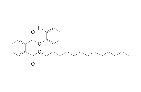 Phthalic acid, 2-fluorophenyl tridecyl ester