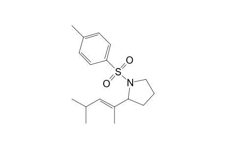 N-Tolylsulfonyl-2-(1,3-dimethylbut-1-enyl)pyrrolidine