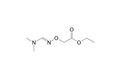 o-(Carboxymethyl)hydroxylamine, N-dimethylaminomethylene-, ethyl ester