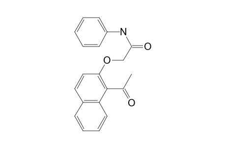 2-[(1-Acetyl-2-naphthyl)oxy]-N-phenylacetamide