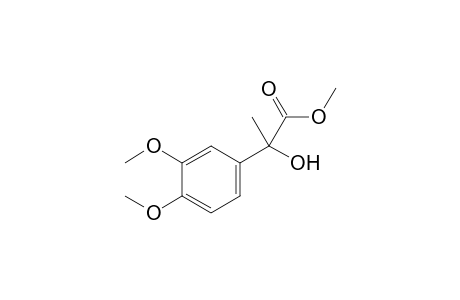2-(3,4-dimethoxyphenyl)-2-hydroxy-propionic acid methyl ester