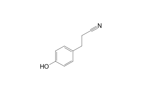 3-(4-Hydroxyphenyl)propionitrile
