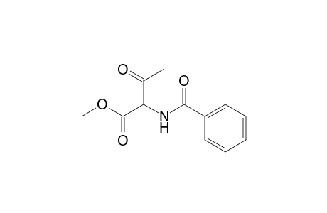 2-Benzoylamino-3-oxo-butyric acid methyl ester