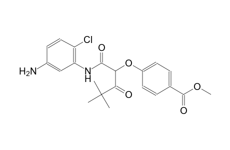 methyl 4-{1-[(5-amino-2-chloroanilino)carbonyl]-3,3-dimethyl-2-oxobutoxy}benzoate