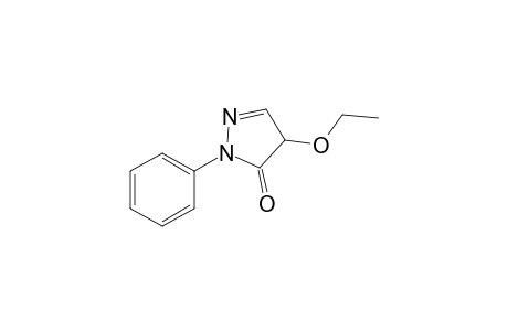 1-Phenyl-4-ethoxy-2-pyrazoline-5-one